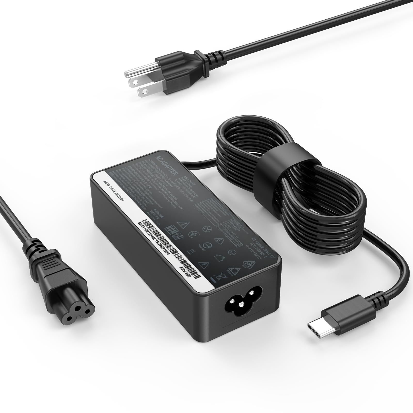 Amazon.com: Lvyatuo 65W USB Type C Charger Fit for Lenovo ThinkPad